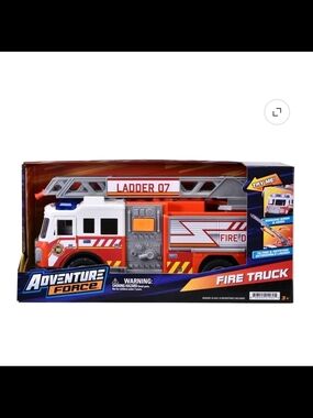 Adventure Force Fire Truck Play Vehicle